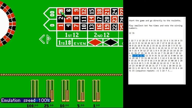 Caesar Palace NES Cheat in roulette смотреть онлайн