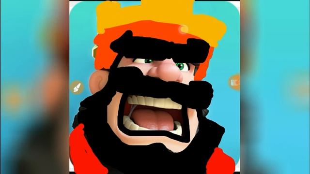 Clash Royale-(икона)как я рисувам😂