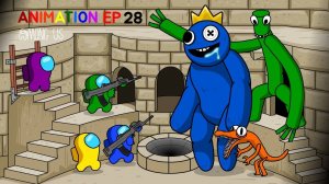 АМОНГ АСЫ ПРОТИВ РАДУЖНЫХ ДРУЗЕЙ. АНИМАЦИЯ