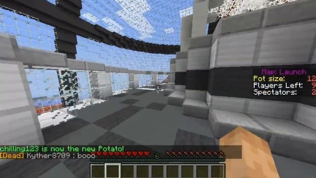 Minecraft - Mini-games. Hot Potato (Втроём). смотреть онлайн