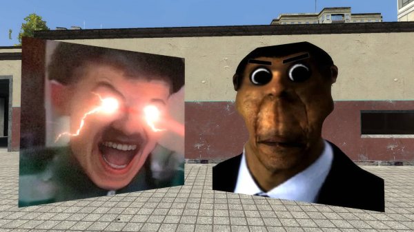 убегаю от NEXTBOT в игре Garry's Mod