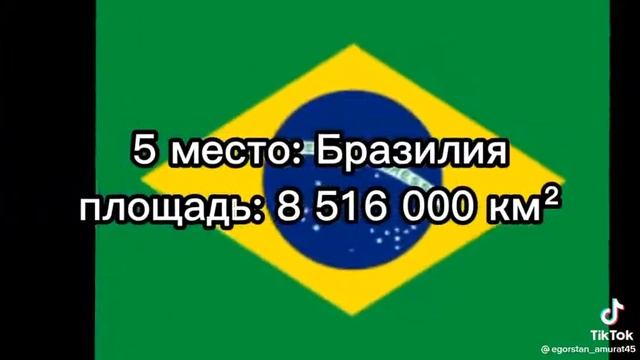 Топ 10 больших стран