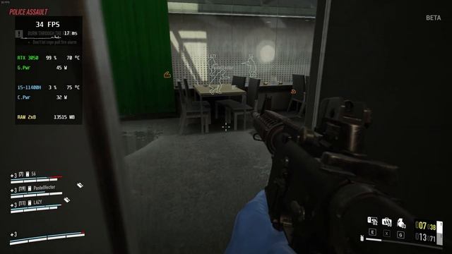 Payday 3 BETA RTX 3050 Gameplay смотреть онлайн