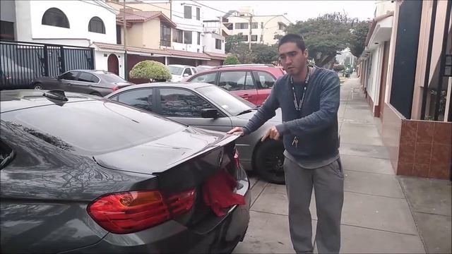 Spoiler Aleron Bmw En Fibra De Carbon M4 F82 смотреть онлайн