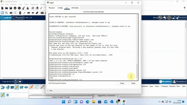 How to configure SSH on CISCO Switch смотреть онлайн