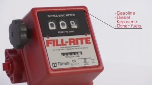Счетчик механический для бензина  Fill-Rite 807CL