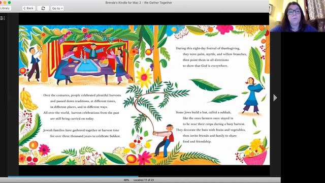 Read aloud - We Gather Together: Celebrating the Harvest Season смотреть онлайн