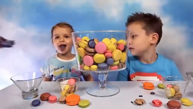 МИСС КЕЙТИ И МИСТЕР МАКС ЧЕЛЛЕНЖ  ПЕЧЕНЬЕ МАКАРОНС