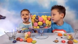 МИСС КЕЙТИ И МИСТЕР МАКС ЧЕЛЛЕНЖ  ПЕЧЕНЬЕ МАКАРОНС