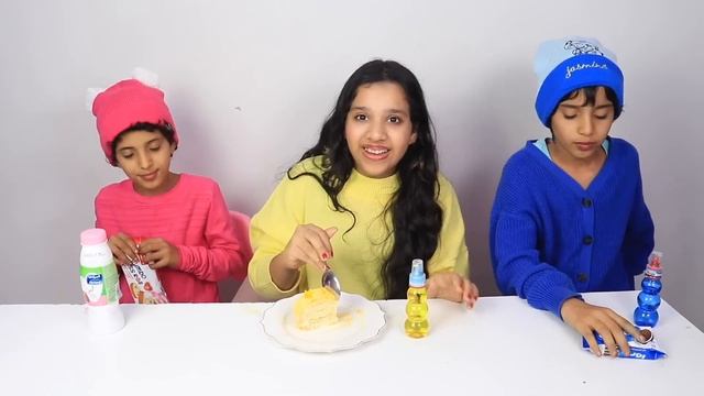 24 घंटे में एक ही रंग के ख़ाना खाने का चैलेंज। смотреть онлайн