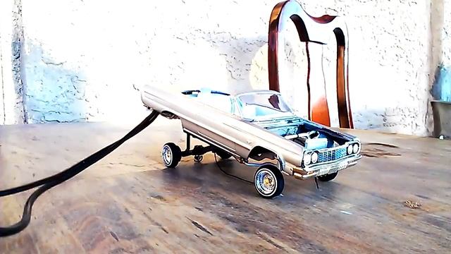 Model Lowrider Cars 64'Impala hop off смотреть онлайн