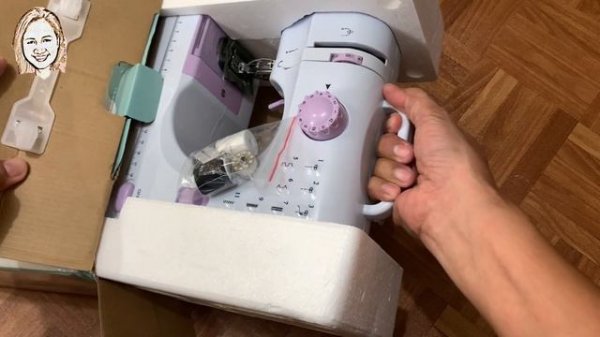 Unboxing and Testing the Portable Sewing Machine (SM-505L)