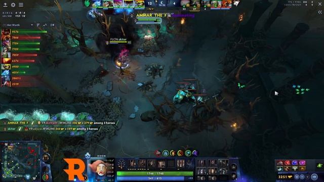 ATF Burns VP then drops mantle on them | DOTA 2 смотреть онлайн