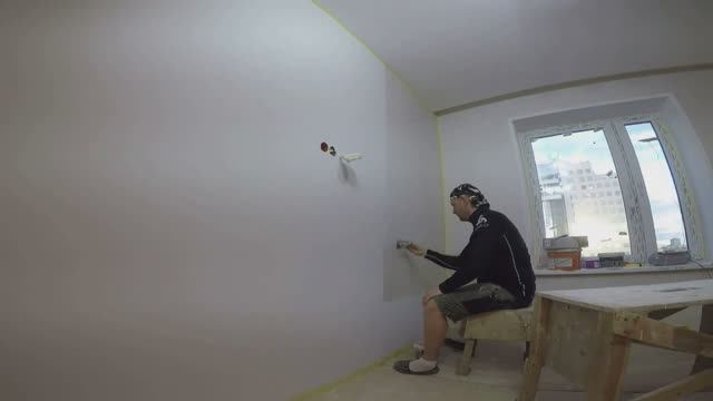 Как сделать декоративную штукатурку от DERUFA. смотреть онлайн