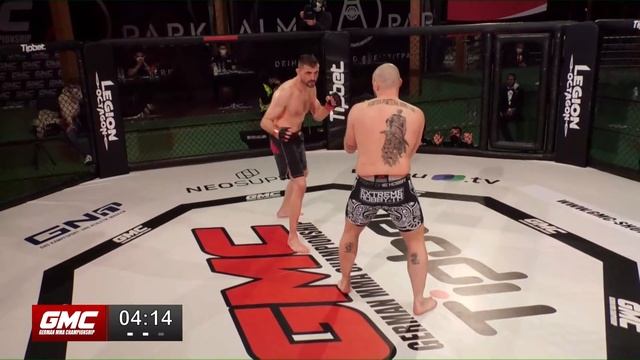 GMC 25 Free Fight | Massive KO | Benjamin Russ vs Alexander Wesner смотреть онлайн