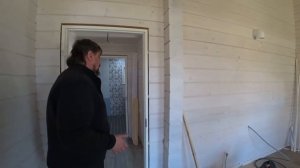 Карелия. Белёсый воск TEKNOS. Котел Protherm Skat.  Обзор интерьера дома.