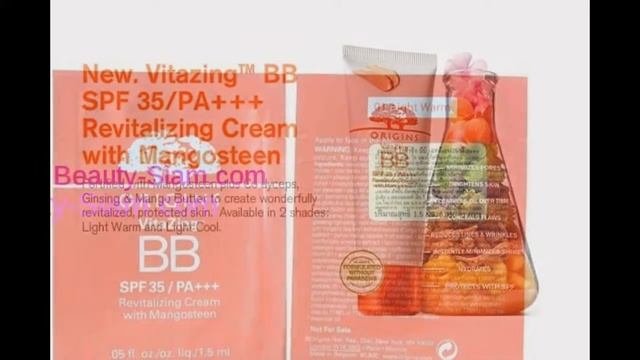 ออริจินส์บีบีครีม ORIGINS VITAZING BB SPF 35 REVITALIZING CREAM смотреть онлайн