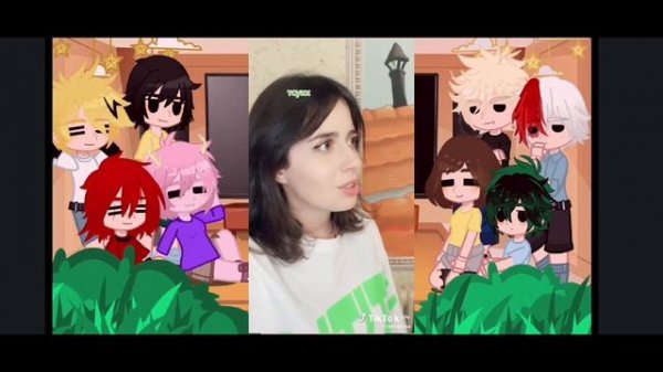 •Реакция Mha/Bnha на Мерзкатю•