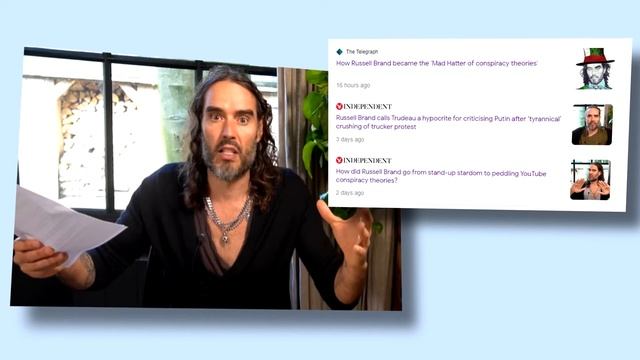 Russell Brand Is Smeared As Conspiracy Theorist (MSM, Telegraph, Independent) смотреть онлайн