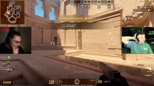 can a major winner beat 10 CS2 bots on hardest difficulty… (1v10) смотреть онлайн