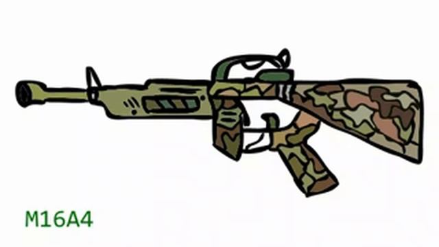 M16 Drawing mouse made! смотреть онлайн