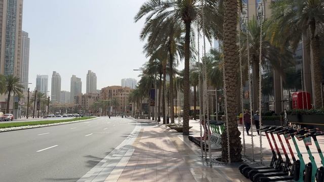 Дубай 🇦🇪 [4К] Пешие прогулки по Центру Города смотреть онлайн