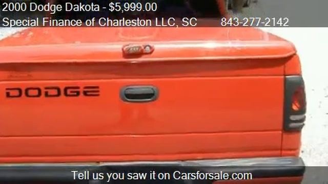 2000 Dodge Dakota Quad Cab Sport 2WD - for sale in Moncks Co смотреть онлайн