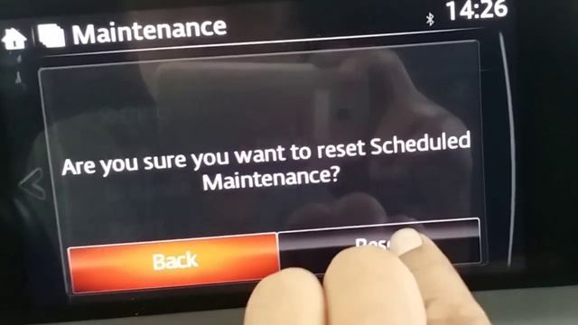 Mazda Cx9 Service Due Reset #oilchange