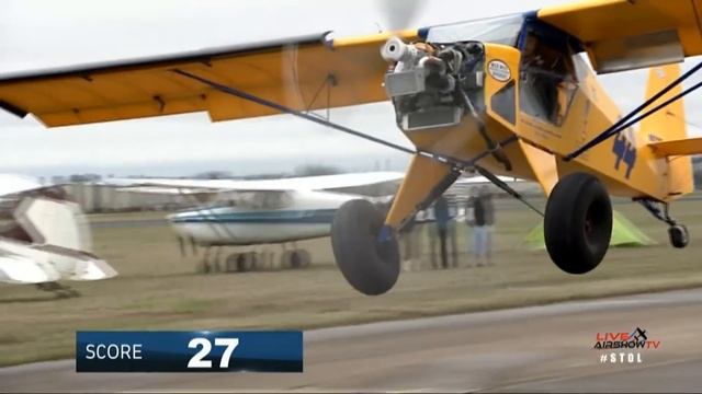 Steve Henry's Championship Run At The 2020 Lonestar STOL Competition. Just Aircraft Highlander.