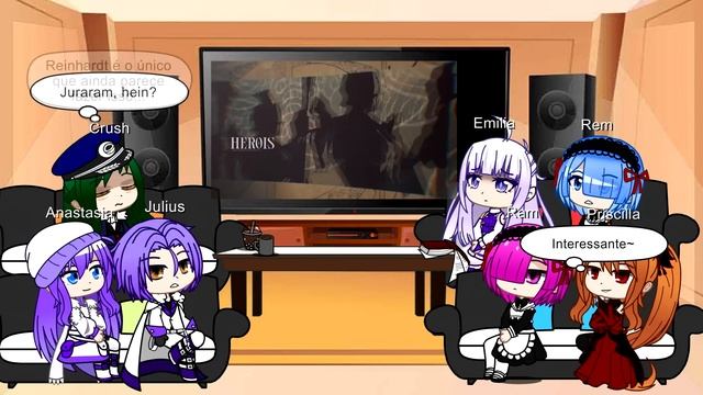 Re:Zero Gacha React | AS/AU | Heróis da Caça - @Chrono0 смотреть онлайн