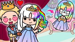 ТОКА БОКА СЕРИАЛ ДОЧЬ ПРИНЦЕССА И ДОЧЬ ПРИСЛУГИ ОБМЕН