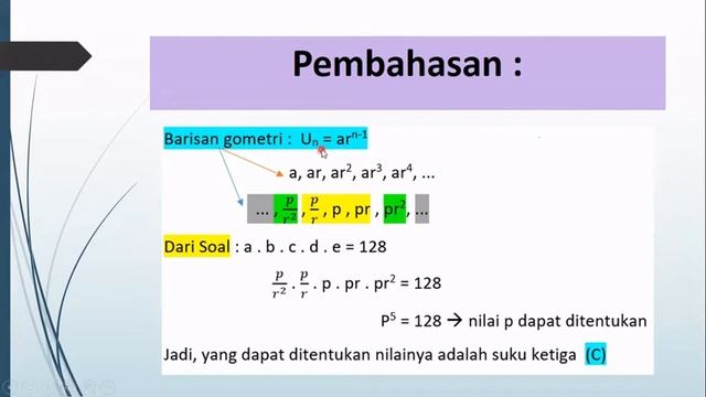 TPS - MATEMATIKA SNBT || PEMBAHASAN SOAL-SOAL BARISAN DAN DERET # 4 || Ir SYAMSUL JUNAIDI - LBB ASC смотреть онлайн