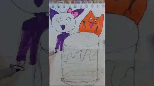 Коты с блинами, а блины с мёдом😆😊🤪 смотреть онлайн