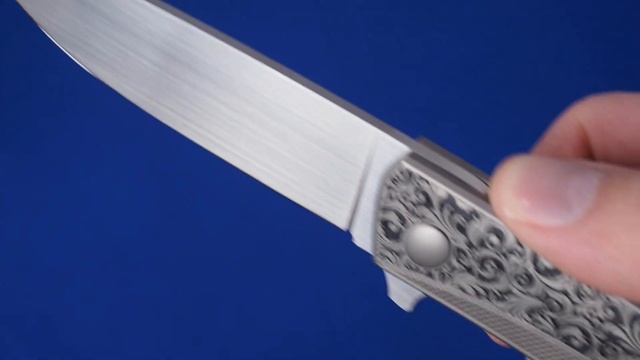 Нож Inspirer Rifle Олейников Игорь M390 Титан с гравировкой Russia смотреть онлайн