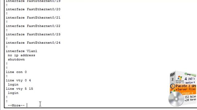 ⚫ Packet Tracer CISCO CCNA - Aula 12 - VLAN com RANGE de Portas - www.professorramos.com смотреть онлайн