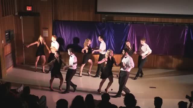 Sway - music by Michael Bublé. Group Cha Cha смотреть онлайн