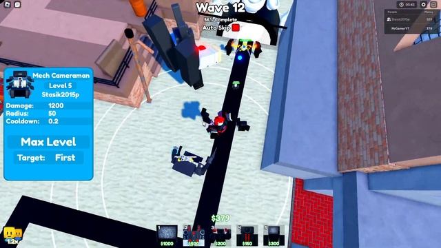 Прошли хард мод в Toilet Tower Defense! смотреть онлайн