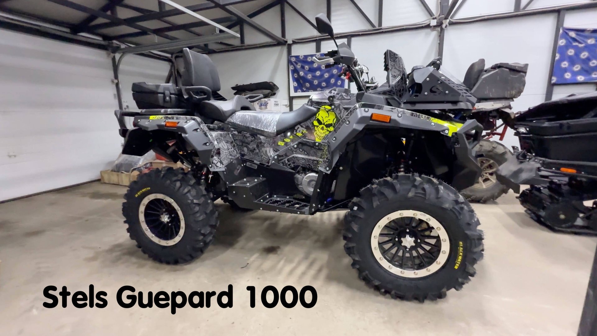 Stels Guepard 1000 в максимальном тюнинге, с индивидуальной графикой в город Санкт Петербург 🔥🔥🔥 смотреть онлайн