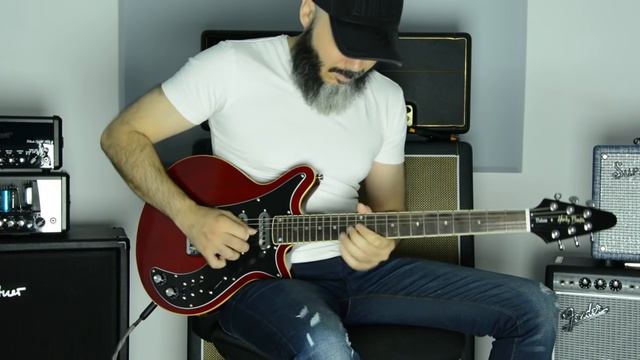 Queen - Bohemian Rhapsody - Electric Guitar Cover by Kfir Ochaion - כפיר אוחיון смотреть онлайн