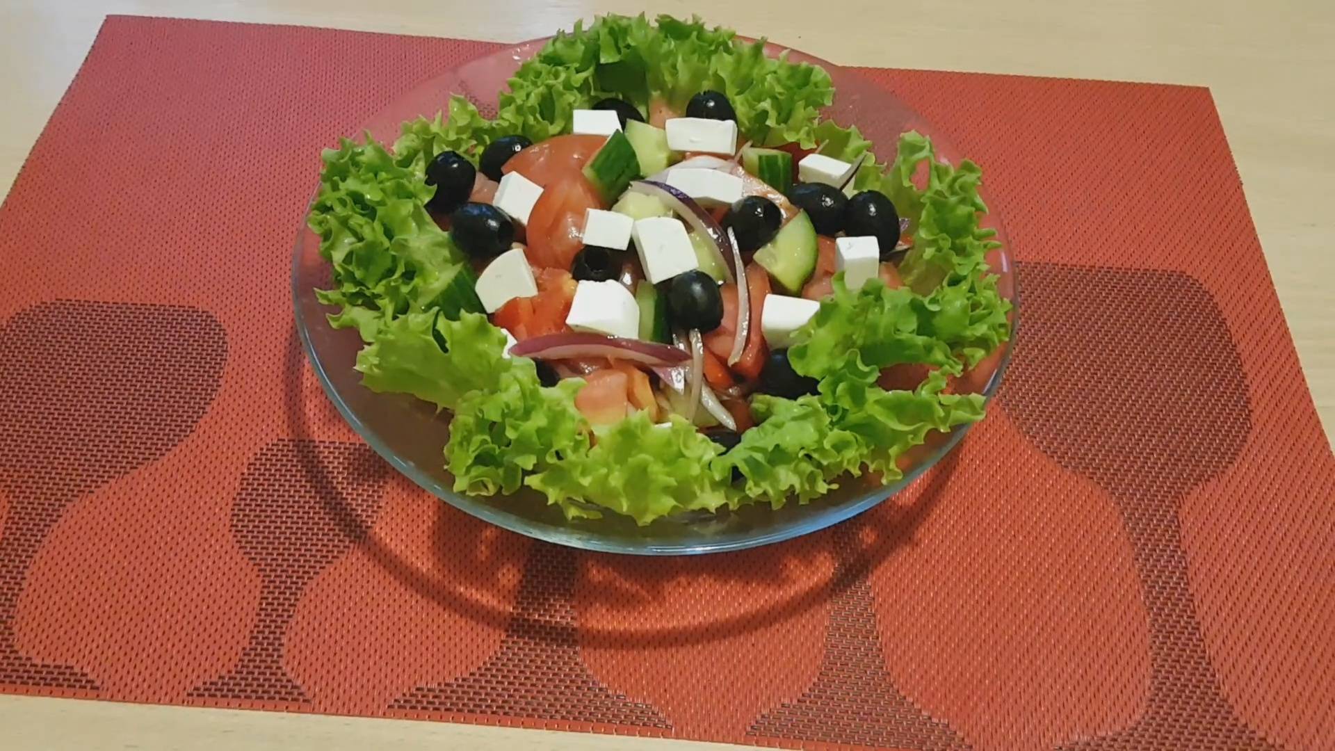 Греческий салат рецепт смотреть онлайн