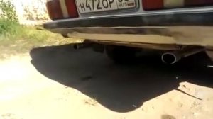 звук выхлопа волги  с V8 змз 511