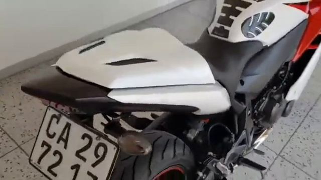 2012 Honda CBR 600F, White/Red, 30250 km's смотреть онлайн