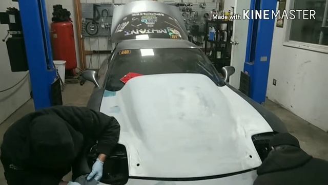 1993 Mazda RX-7 custom hood смотреть онлайн