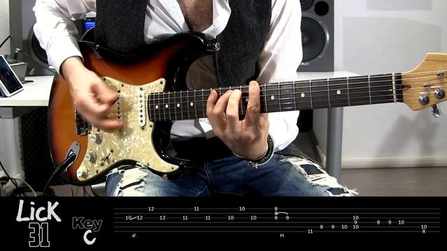 Andy's Lab - Daily Blues Licks #31 - Guitar Lesson смотреть онлайн