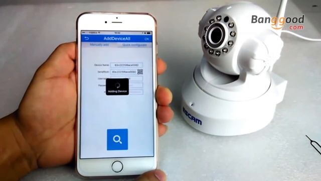 ESCAM QF200 960P Mini Robot 1.3MP WiFi AP IR IP Camera Night Vision 360 Degree Rotation смотреть онлайн