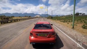 Forza Horizon 5 | Mercedes-Benz C63 AMG 6.2 2012 | 380kW - 516PS | V-max, Acceleration, Test Drive