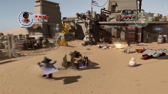 LEGO® STAR WARS™: The Force Awakens demo pt 1 смотреть онлайн
