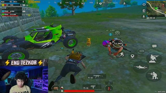 FAQAT LOBBI QILAMIZ 96 VS 4 GOOOO #pubg #pubgmobile смотреть онлайн