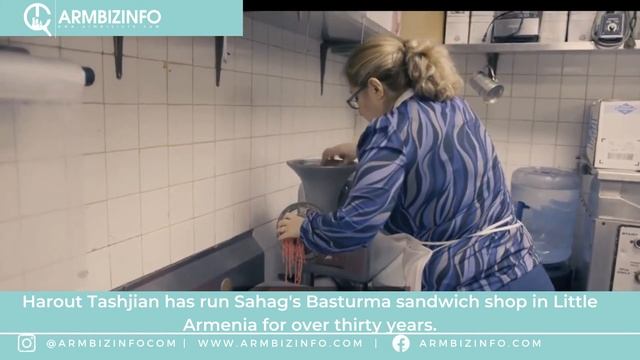 Sahag's Basturma sandwich shop in Little Armenia смотреть онлайн