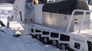 Обзор Снегоход сибиряк заказ 89620377223 Сергей.